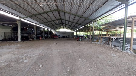 Tanah Luas 6400 Meter Persegi Cocok Untuk Pabrik Lokasi Pajangan Bantul