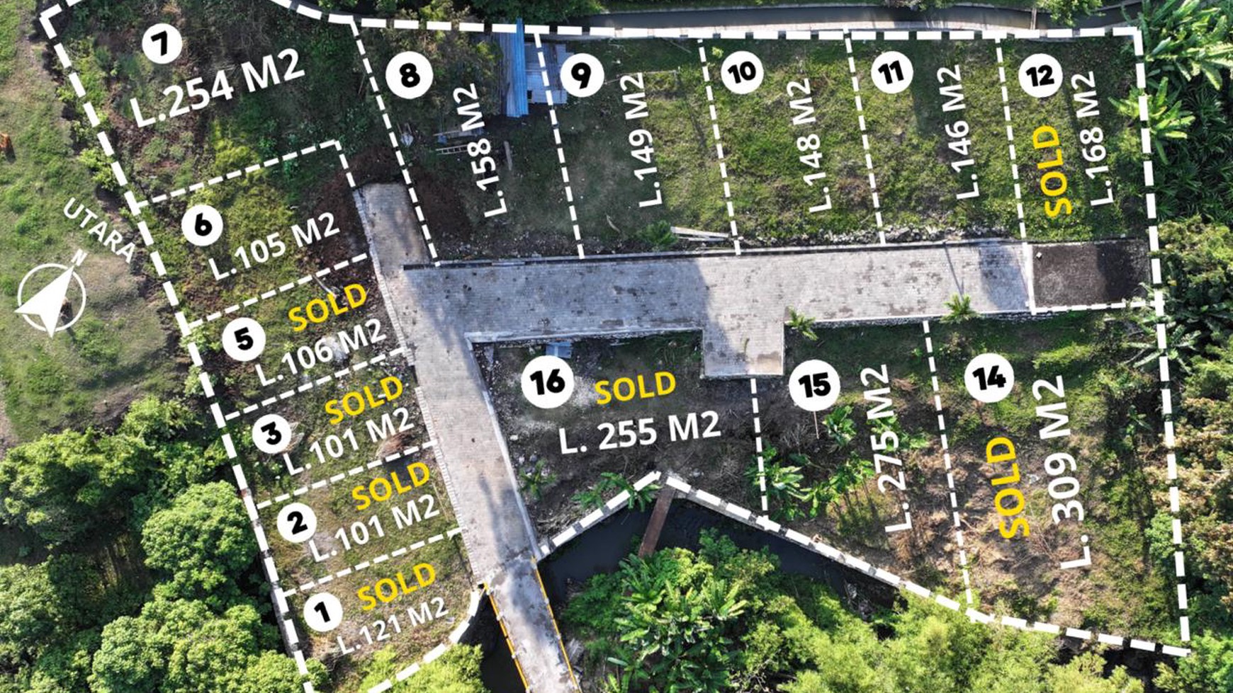 Rumah Hitung Tanah Area Cipete