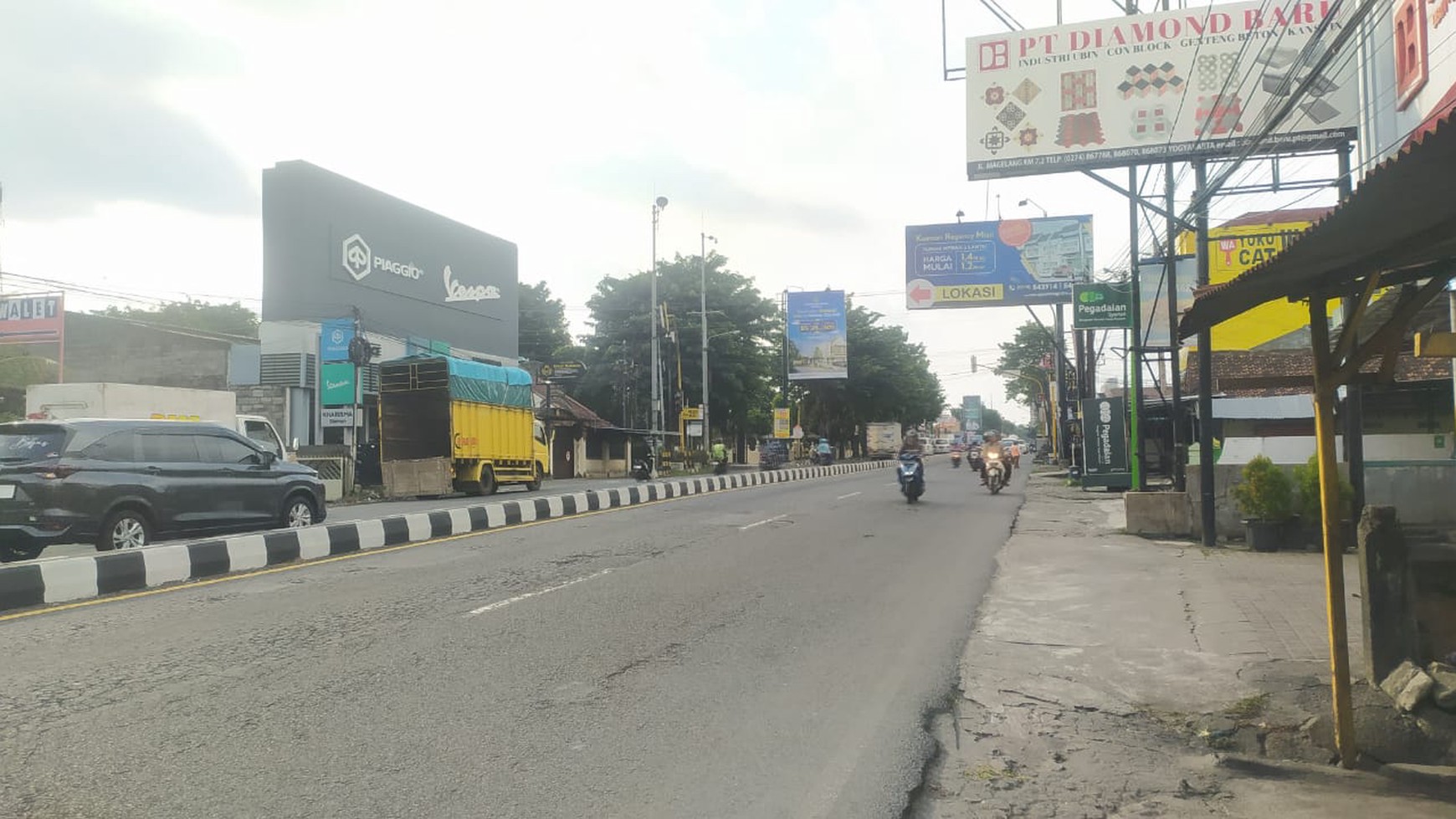 Tanah Bonus Bangunan Cocok Untuk Usaha Dekat Terminal Jombor Mlati Sleman 