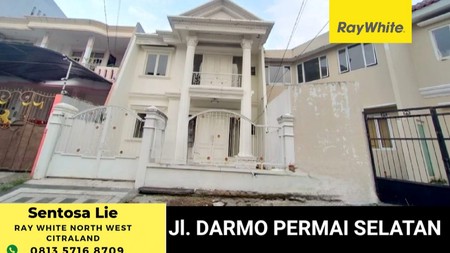 TerMURAH Dijual Rumah Darmo Permai Selatan - Classic Ellegant Surabaya Barat dekat Pakuwon Mall, Akses Tol Satelit 