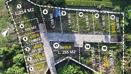 Freehold - Premium Land Available for Sale In Canggu