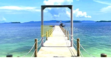 dijual tanah pantai bonus 3 Villa di pulau pahawang Pesawaran