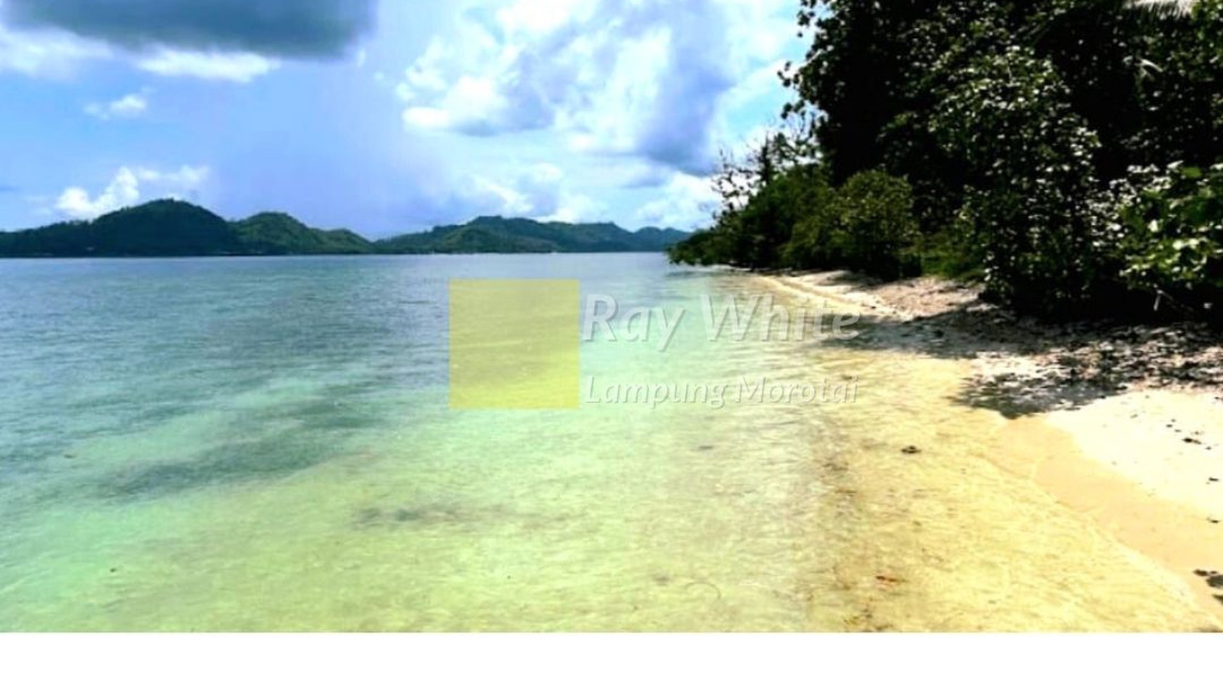 dijual tanah pantai bonus 3 Villa di pulau pahawang Pesawaran