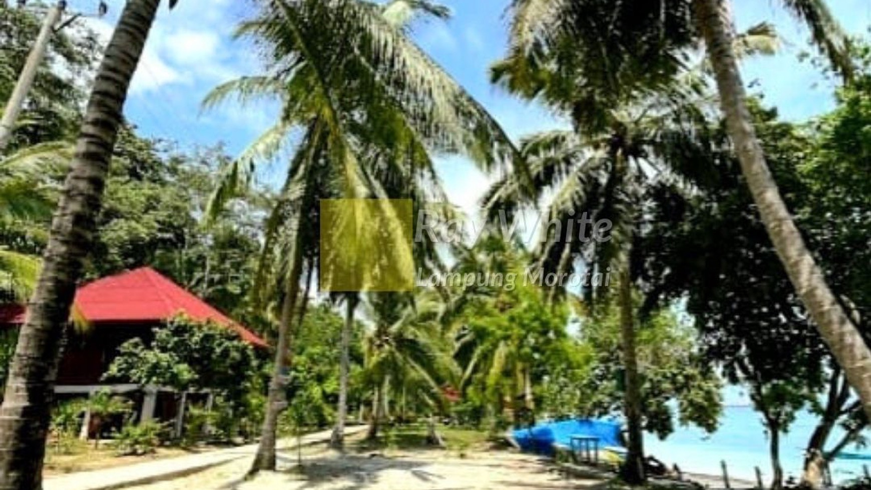 dijual tanah pantai bonus 3 Villa di pulau pahawang Pesawaran