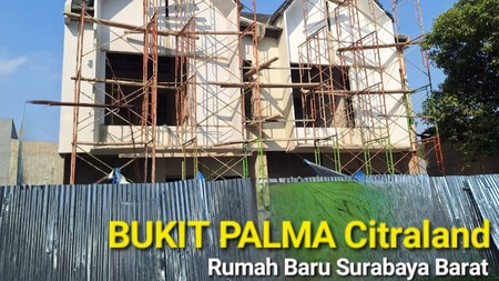 Dijual Rumah Bukit Palma Citraland - New Baru 2 Lantai Scandinavian Desain Terbaru SPESIAL jalan RAYA Luar Cluster  dekat Sekolah Citra Berkat Ciputra, SUPERINDO Supermarket 