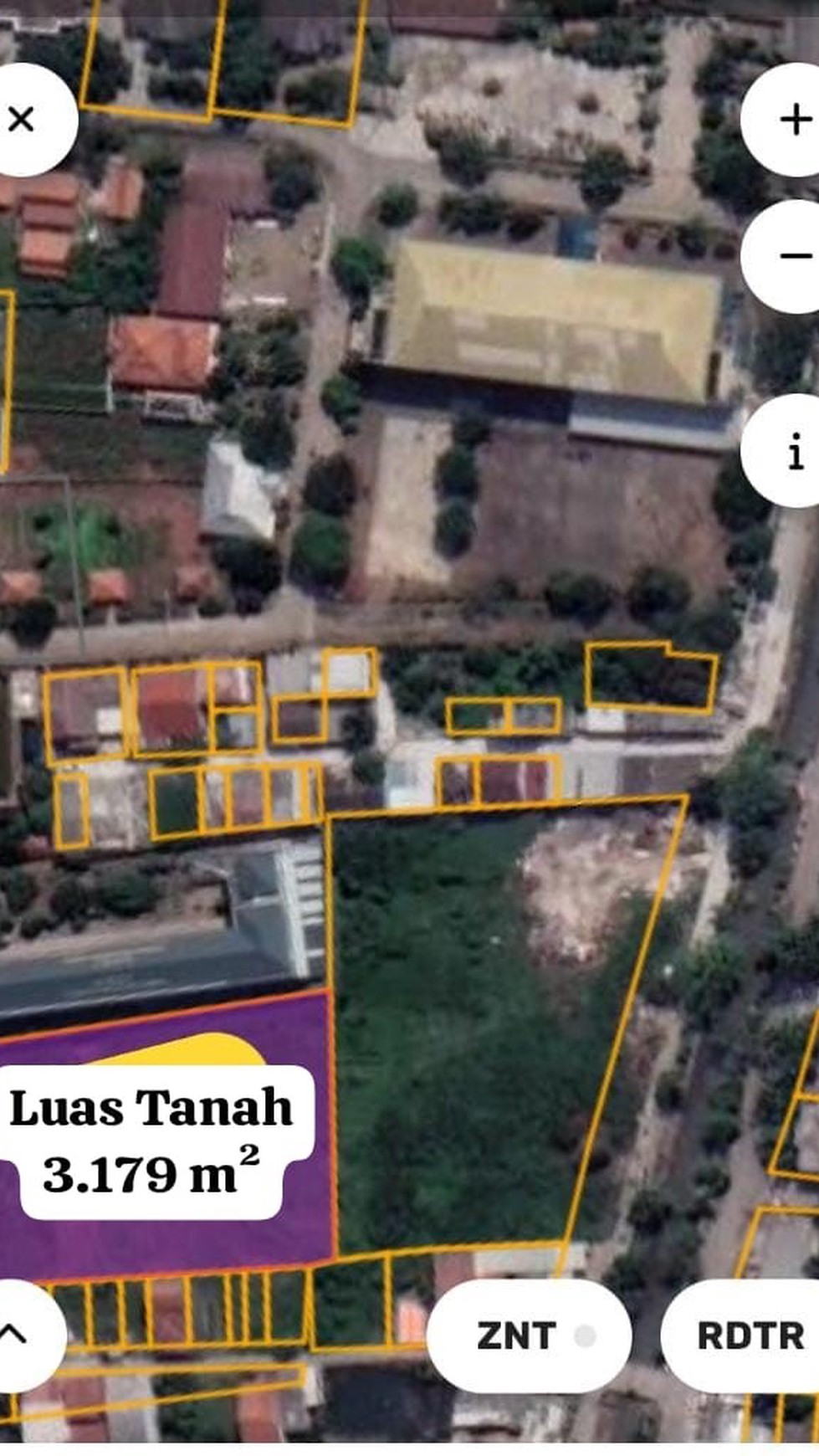 Tanah Lokasi Strategis 5 Menit menuju Summarecon Mall Bekasi 