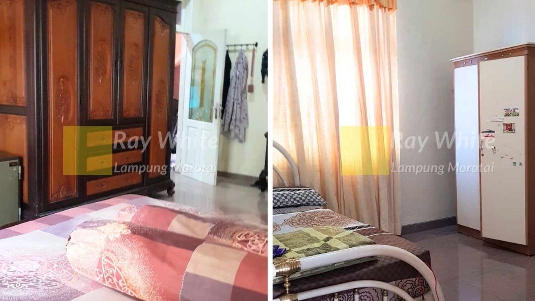 rumah 2 lantai full furnish dan AC Teluk Betung Barat