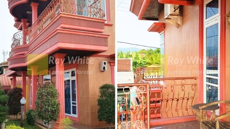 rumah 2 lantai full furnish dan AC Teluk Betung Barat