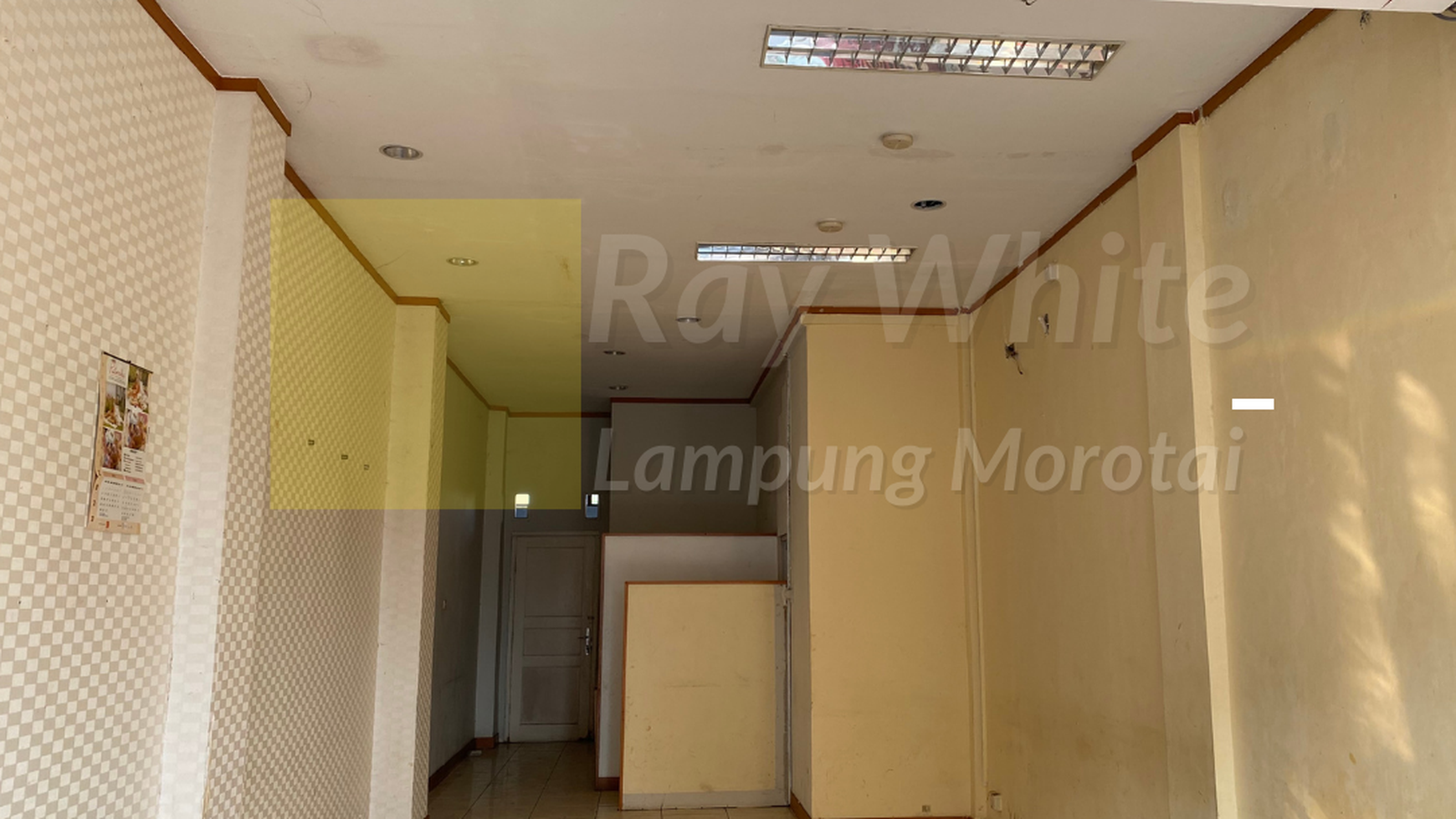 Ruko Tengah Kota Jalan Diponegoro Bandar Lampung