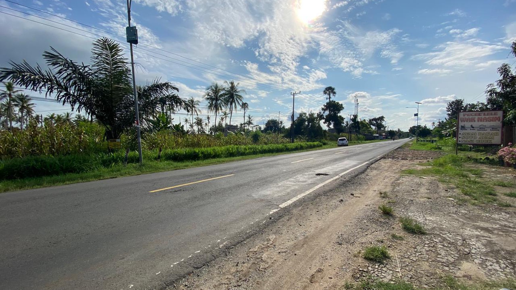 Tanah Murah di Jalan Lintas Sumatera Industri Kalianda Lampung Selatan