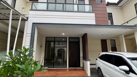 Rumah bagus, minimalis, siap huni dalam cluster keamanan 24 jam