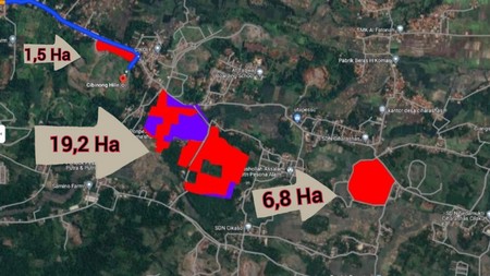 Kavling Di Lokasi Strategis Jl Cibinong Hilir, Cianjur