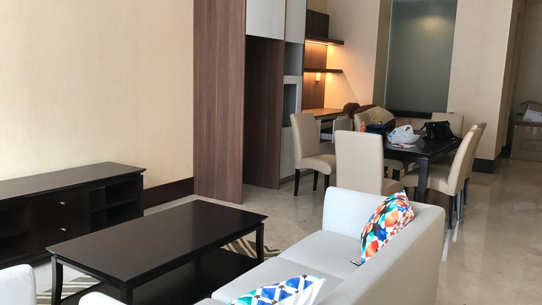 Apartemen Pearl Garden Resort, 2 + 1 Bedroom, Luas 120m, Siap Huni