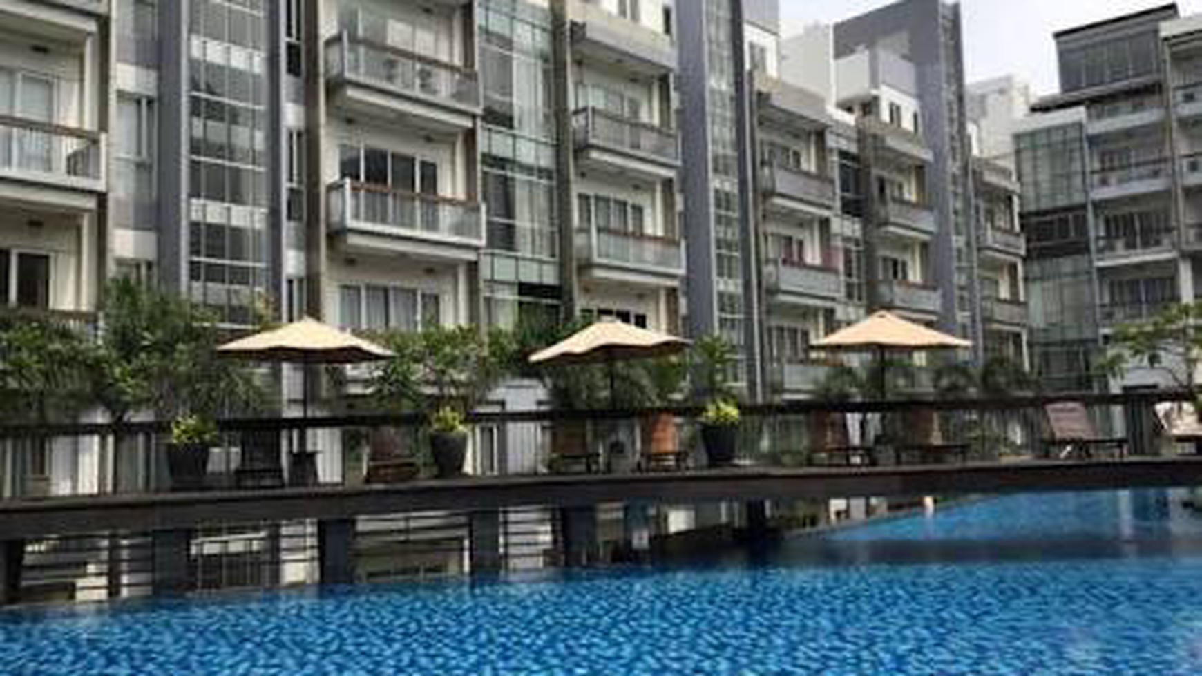 Apartemen Pearl Garden Resort, 2 + 1 Bedroom, Luas 120m, Siap Huni