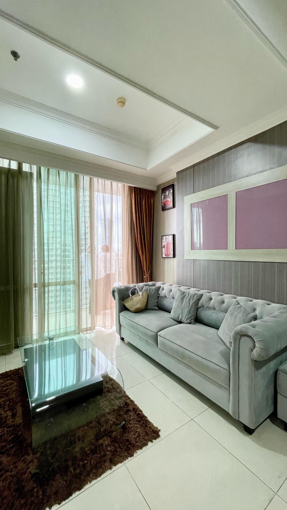 Apartemen Denpasar Residence, Tower Kintamani 2 + 1 Bedroom, Di Atas Mall Kuningan City, Siap Huni 