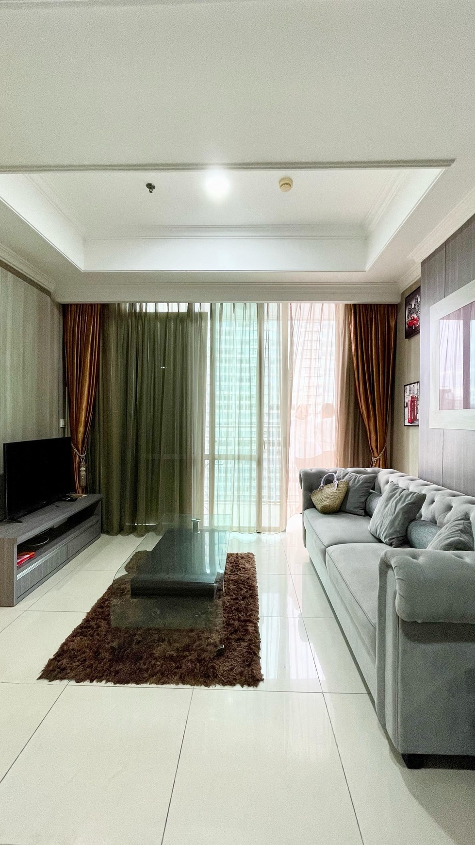 Apartemen Denpasar Residence, Tower Kintamani 2 + 1 Bedroom, Di Atas Mall Kuningan City, Siap Huni 