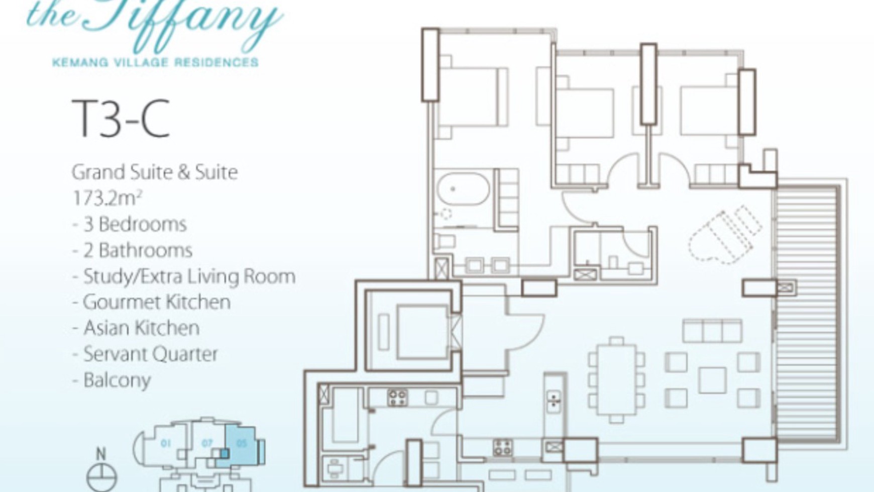 Kemang Village Apartment Tower Tiffany