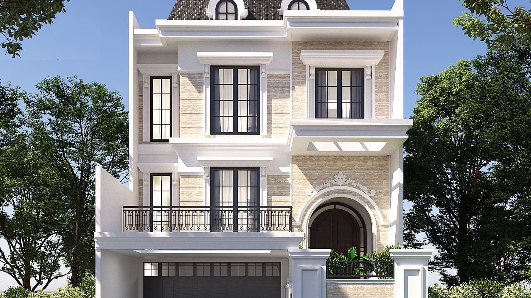 Dijual Rumah Baru North Emerald Mansion Citraland - New American Classic - Plus LIFT dekat Pakuwon Indah , Graha Family