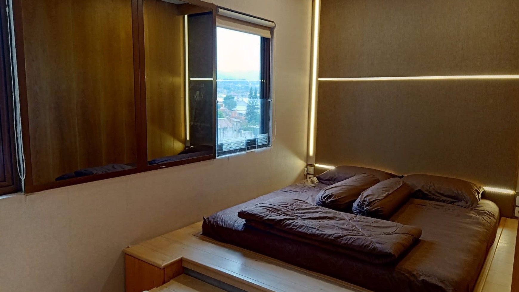 Apartemen Mewah 2 Br Dengan Furniture Modern Minimalis