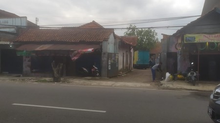 Ruang usaha + rumah (hanya hitung tanah) di Mainroad Terusan Kopo Cilampeni Kec Katapang Kab Bandung