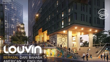 Apartement Lux Siap Huni di Louvin Jatinangor