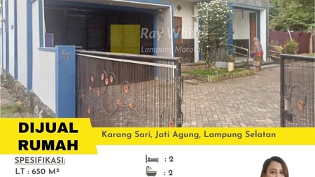 di jual rumah jati agung