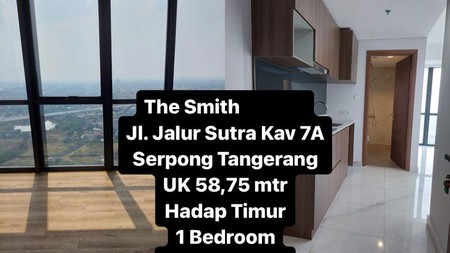 Dijual Apartemen di The Smith JL. Jalur Sutera - Alam Sutera Tangerang