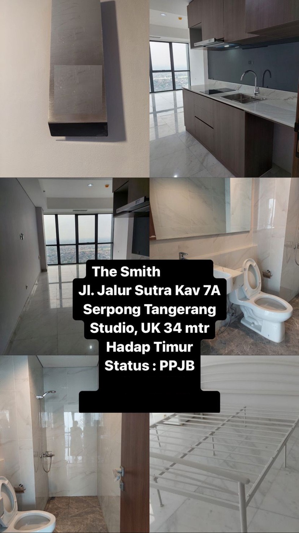 Dijual Apartemen di The Smith JL. Jalur Sutera - Alam Sutera Tangerang