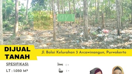 tanah kebun dijual purwokerto