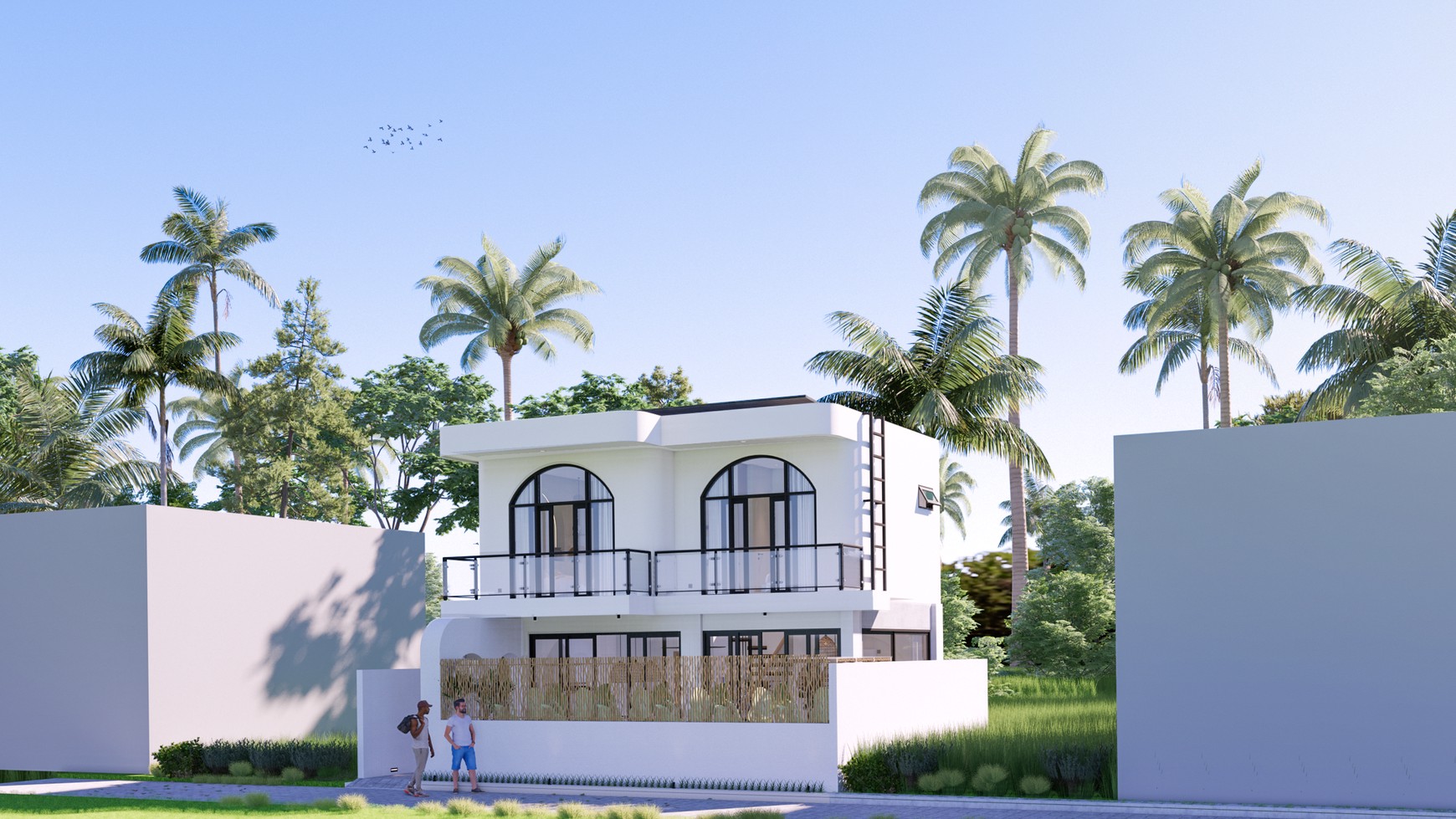 Leasehold- Modern Tropical villa in Pererenan