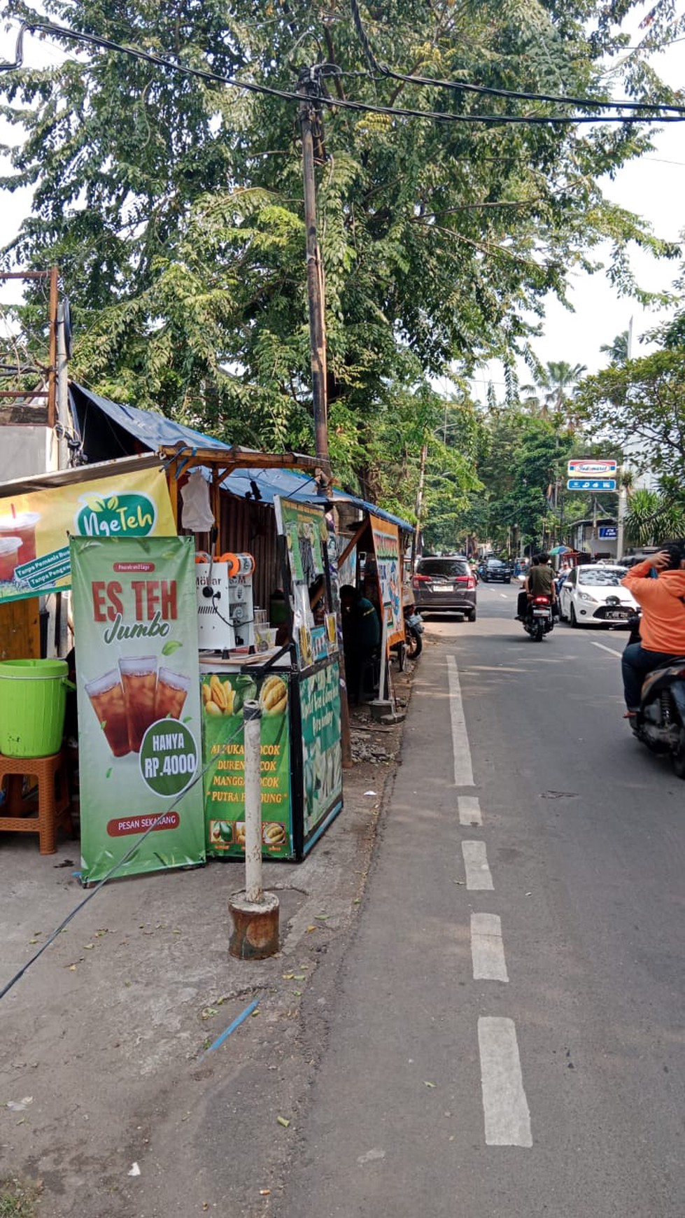 Tana kapling murah pinggir jalan raya 