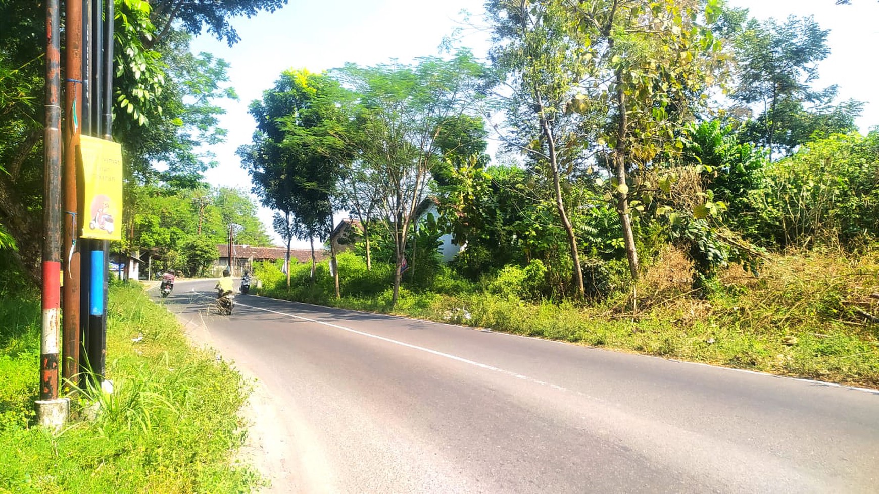 Tanah Pekarangan Luas 2100 Meter Persegi Lokasi Jalan Raya Selomartani, Kalasan