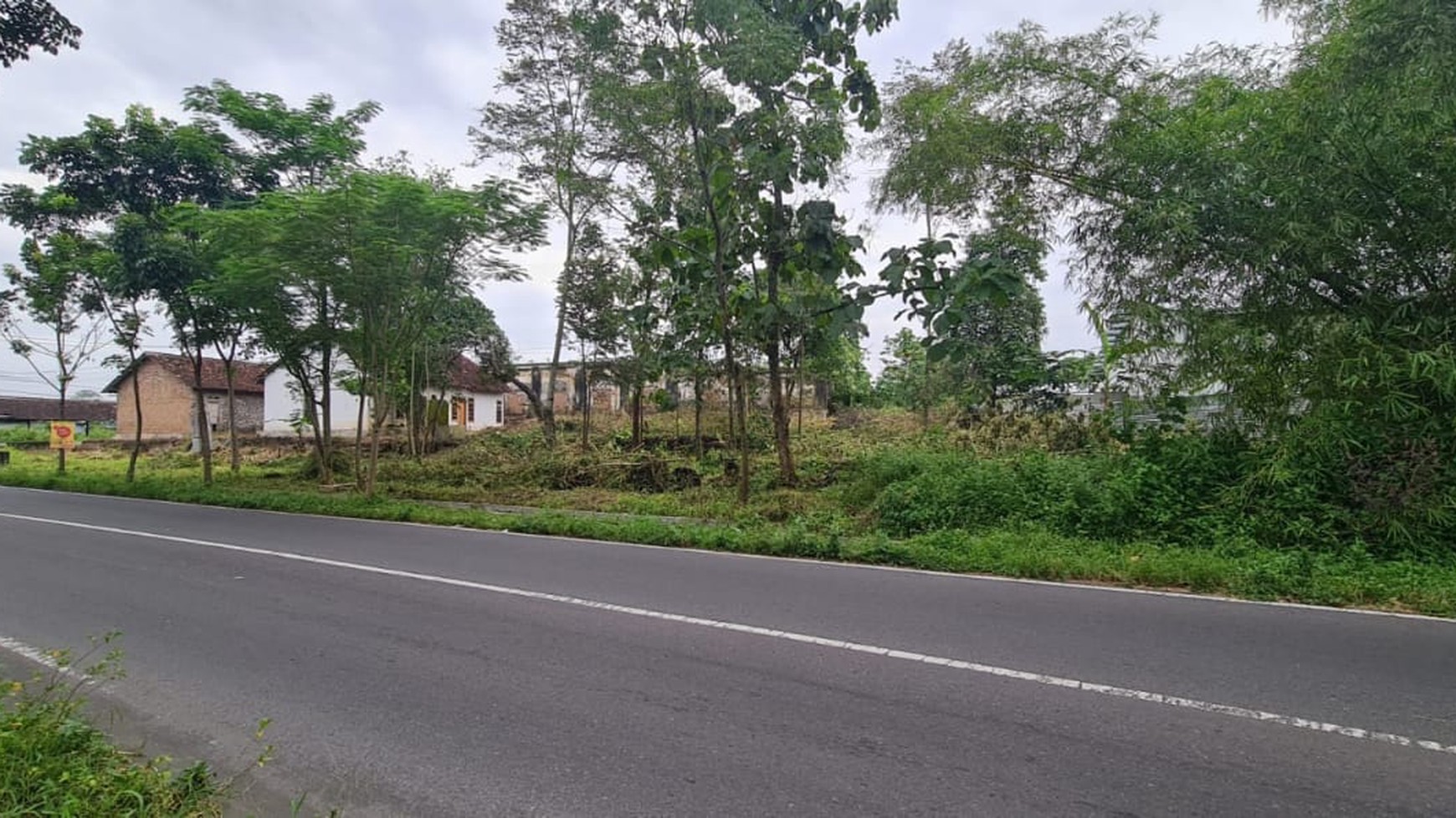 Tanah Pekarangan Luas 2100 Meter Persegi Lokasi Jalan Raya Selomartani, Kalasan