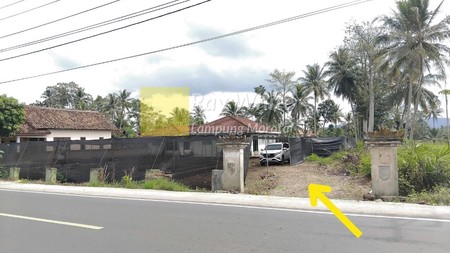 Dijual Tanah bonus Bangunan Rumah jalur lintas  Barat Sumatera  Pringsewu