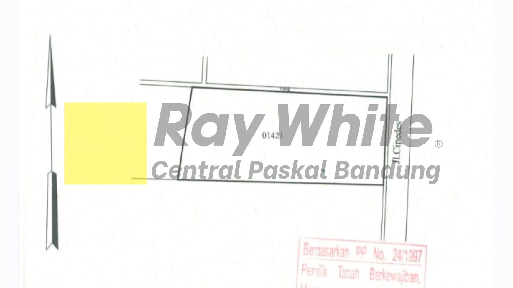 Rumah Hitung Tanah Area Cipete