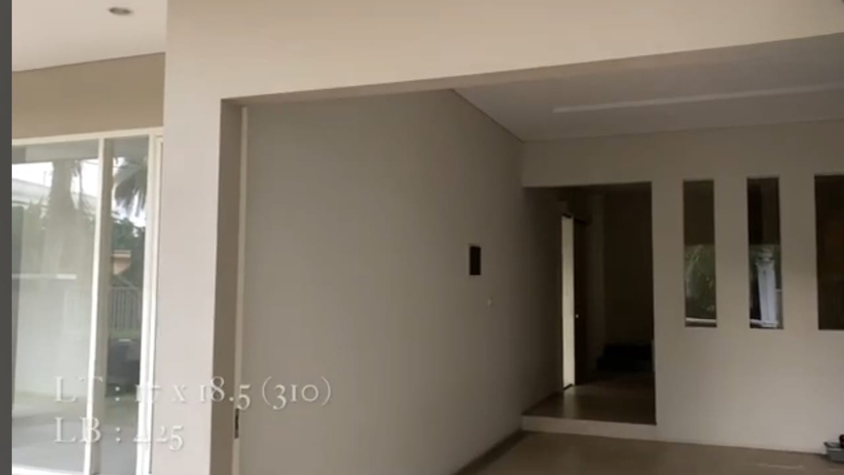 Rumah Hitung Tanah Area Cipete