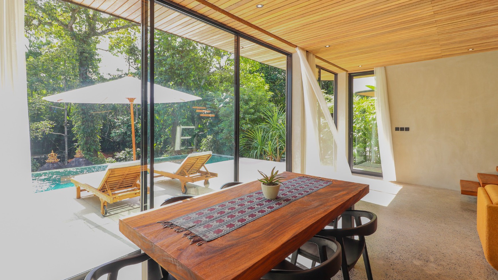 For Sale Leasehold - New modern villa with jungle / river views in a hidden area of Canggu