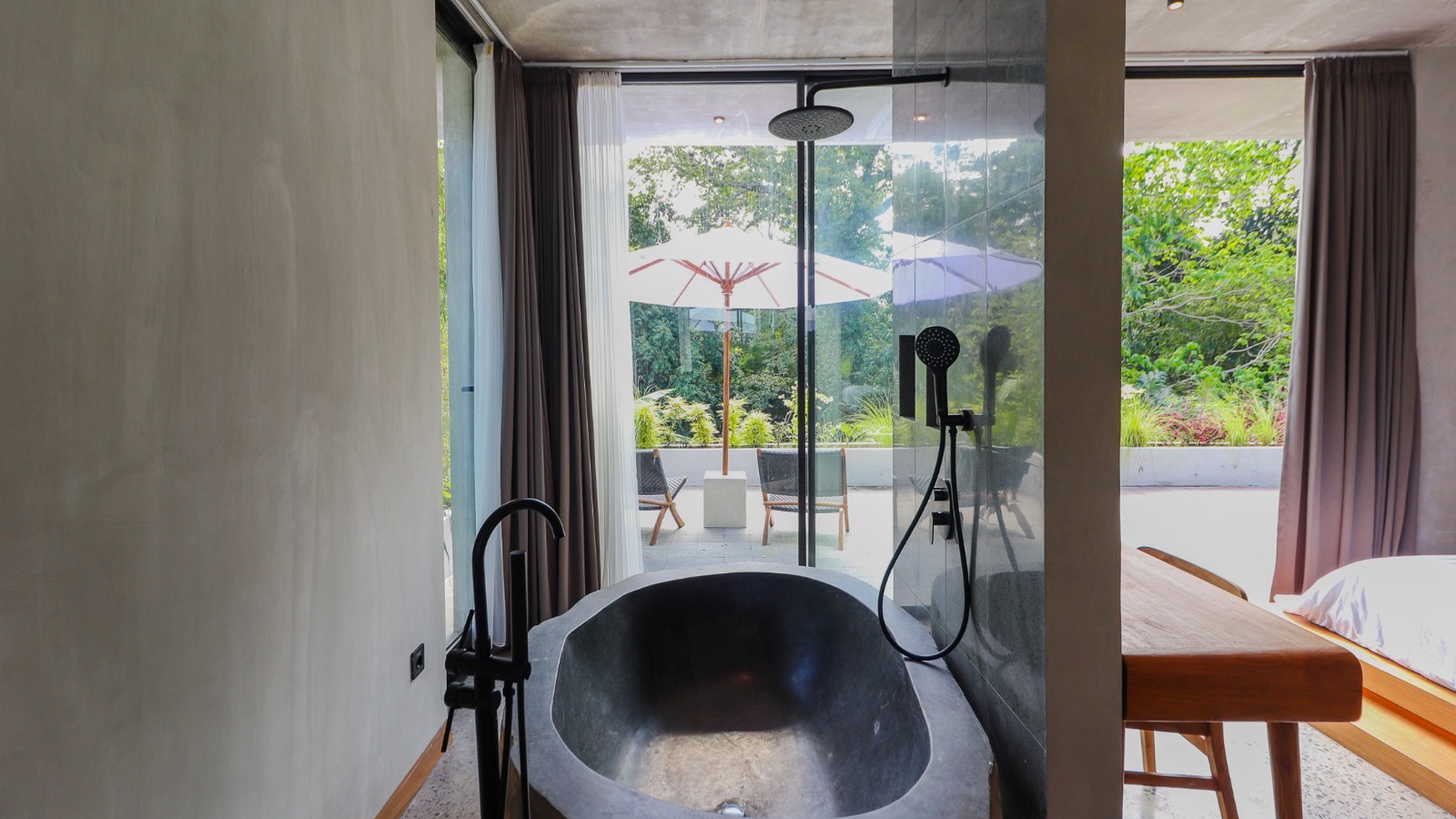 For Sale Leasehold - New modern villa with jungle / river views in a hidden area of Canggu