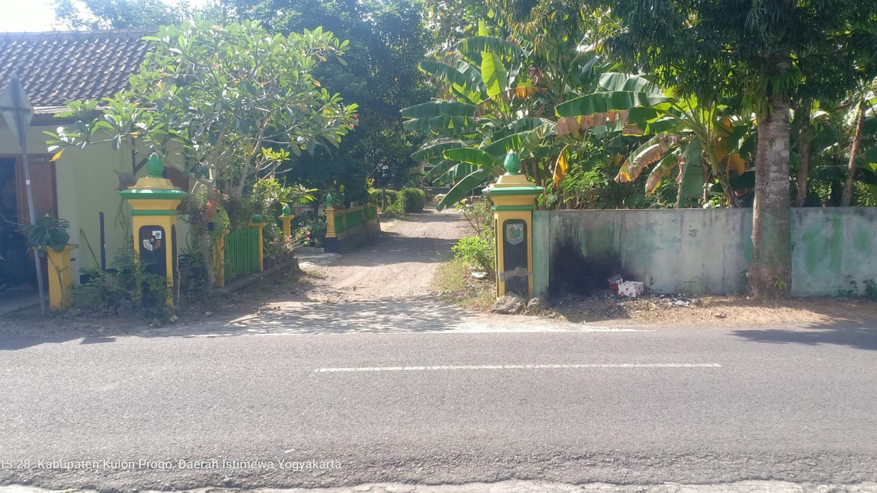 Tanah Seluas 2003 Meter Persegi Lokasi Dekat Stasiun Wates 