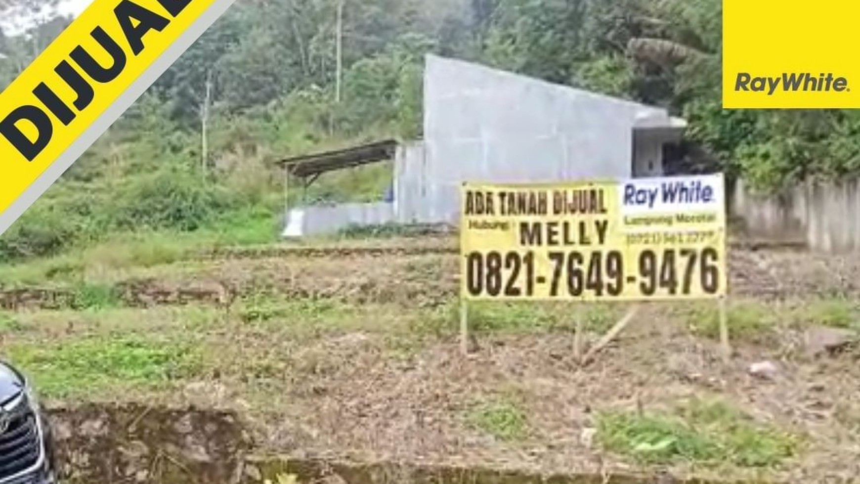 Dijual Tanah Kemiling