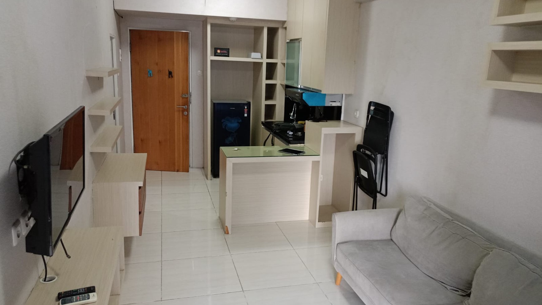 MURAH Dijual Apartemen Puncak Bukit Golf Tipe 2 Bedroom RENOV Jadi 1 BEDROOM Full Furnished Dekat Pakuwon Mall, PTC