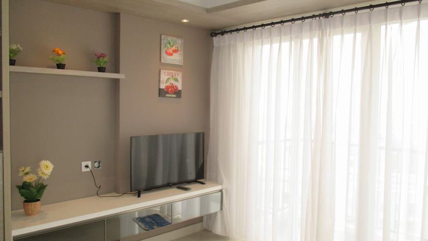 hanya 65jt type 2 BR apt casa de parco magnolia tower bsd city strategis tengah kota fasilitas lengkap min sewa 1 th 