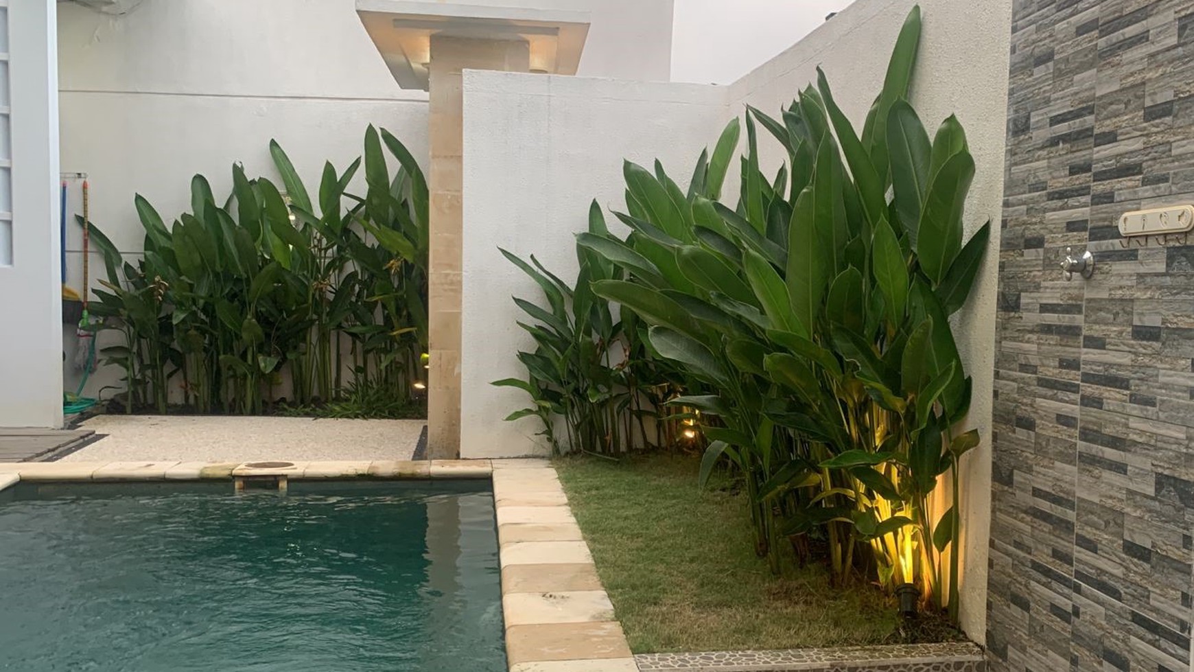 For Annual Rental - Modern villa with nice rice field view 