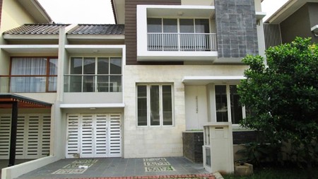 Rumah Lokasi Exclusive di Kebayoran Garden Bintaro Jaya