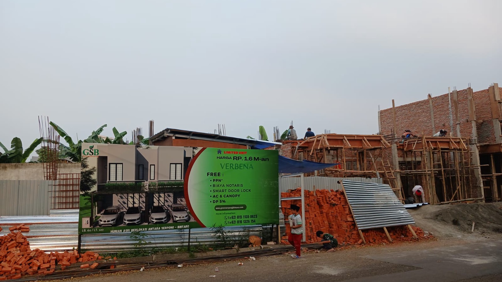 Rumah Brand New di Green Serpong Bintaro hanya 1M an