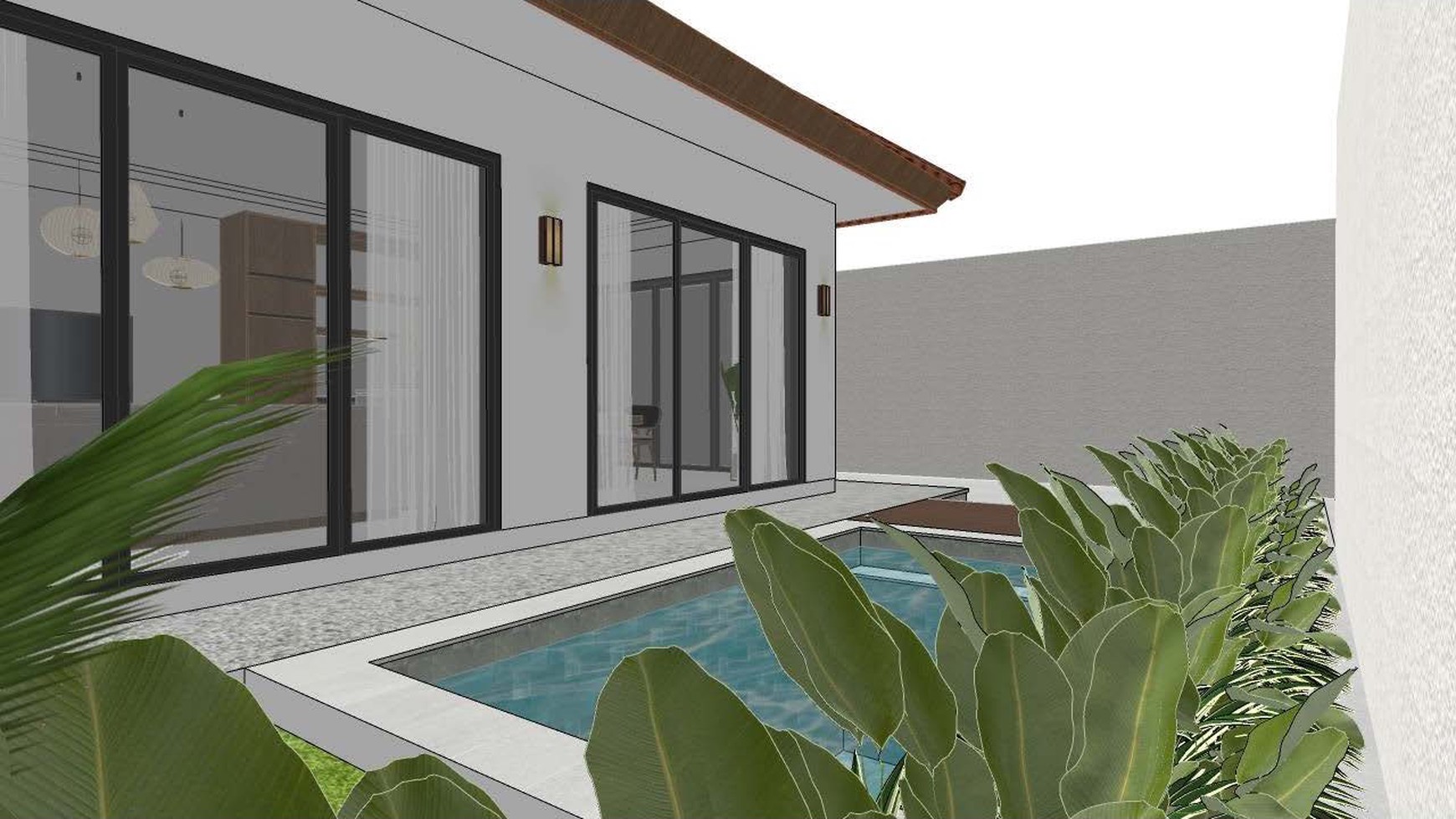 For Sale Leasehold - Brand new modern  villa in Kedampang area 