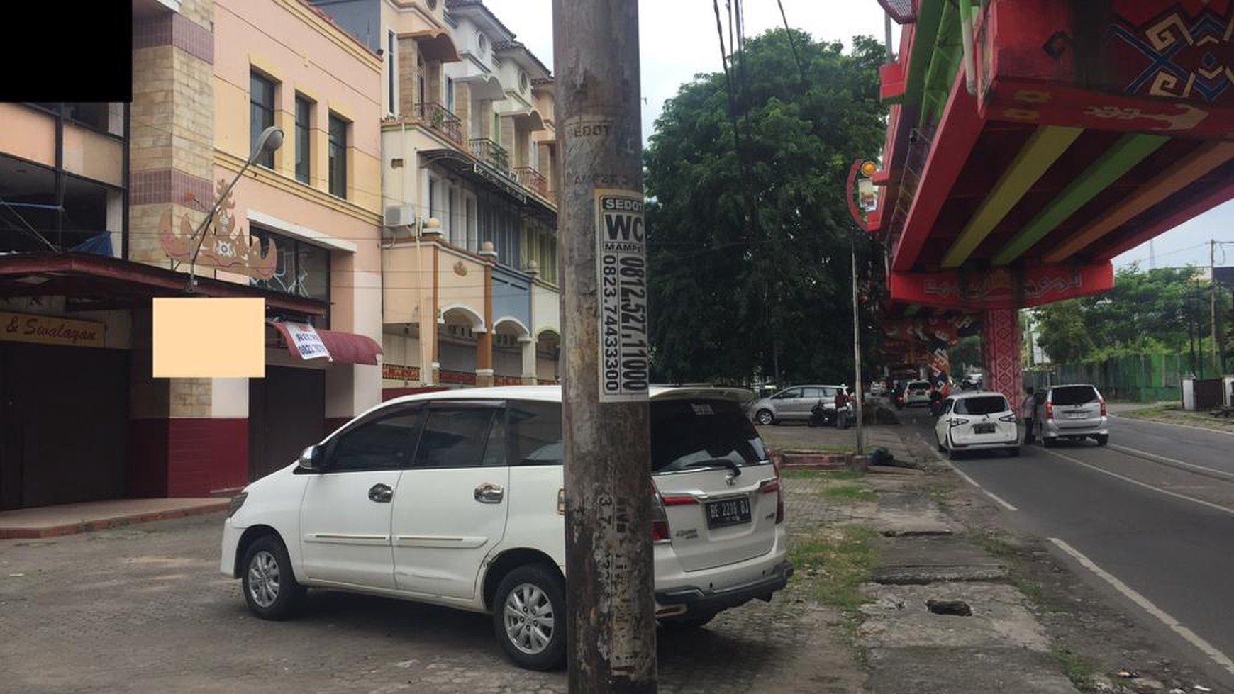 Gedung eks swalayan / ruko dijalan Gajah Mada Bandarlampung