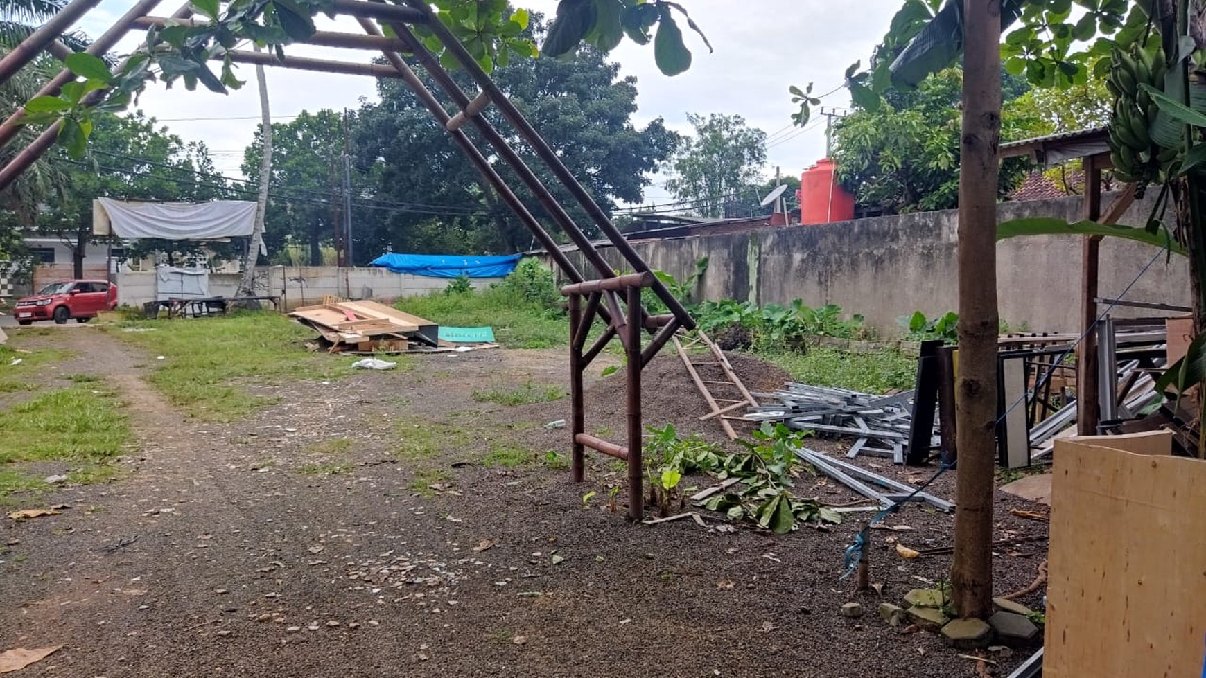 Tanah komersil murah dijalan jalur dua Sultan Agung Way Halim Bandarlampung