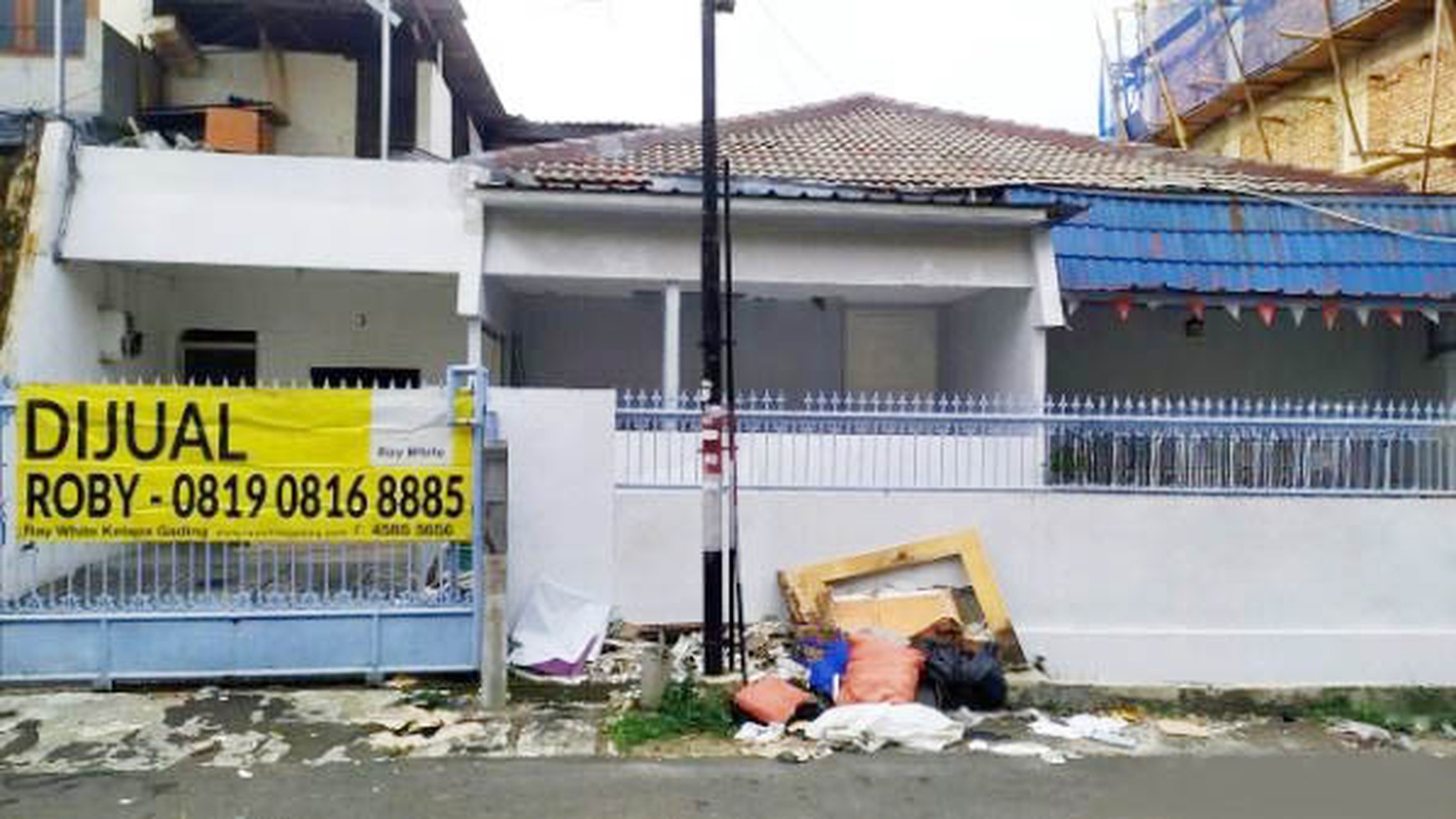 Rumah Cempaka Putih Tengah, Luas 7,5x20m2