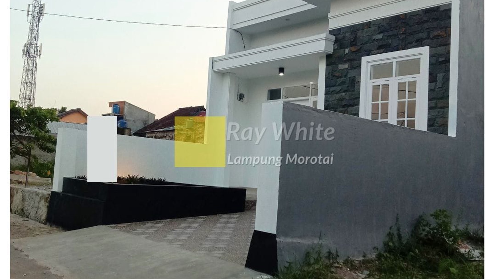 Dijual Rumah Desain Batu Alam Siap Huni Biaya All In